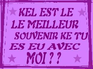 j'aime les souvenirsj'aime les femmes qui on des fiances