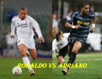 ronaldo vs adriano